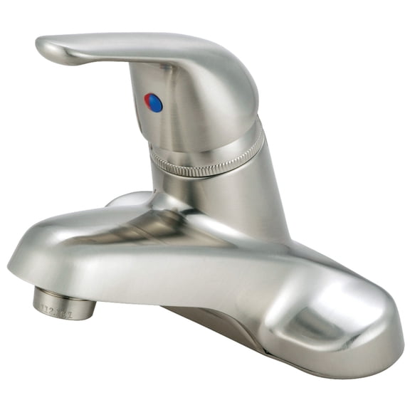 Kingston Brass GKB548LP Water Saving Chatham Centerset Lavatory Faucet with Single Lever Handle, Satin Nickel