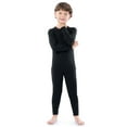 thumbnail image 2 of Athletic Works Boy's & Girl's Waffle Thermal Underwear Crew Top & Bottom Set, Sizes XS-XXL, 2 of 9