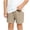 Khaki, variant on Boys' Summer Shorts Linen Blend Lightweight Elastic Beach Casual Lounge Shorts for Toddler Kids 0-6Y, Blue 1-2 Years