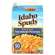 Idaho Spuds Premium Hashbrown Potatoes, 1 Gallon carton, 50 Servings, Gluten Free & Kosher