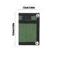 thumbnail image 3 of Slim Canvas Front Pocket Wallet, Minimalist Design with Secure Snap Closure, Lightweight and Durable, Ideal for Carrying Cards and Cash, Perfect for Everyday Carry and Travel, 3 of 6