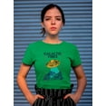 thumbnail image 2 of Galactic Vibes Ufo Shaped T-Shirt Women -Image by Shutterstock, Female Small, 2 of 4