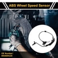 thumbnail image 2 of Sensor de Velocidad de Rueda ABS Unique Bargains Sensor ABS Sistema de Frenado Antibloqueo No.895460K220 para Toyota Hilux 2015-2021 1 Pc Trasero Izquierdo, 2 of 6