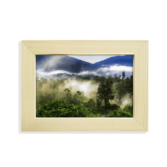 fog ry science nature scenery desktop decorate photo frame picture art painting 5x7 inch