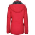 thumbnail image 2 of Kariban Womens Hooded Parka Jacket, 2 of 3