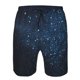thumbnail image 3 of Balery Blue Glitter Retro Traje de Baño Estilo Hawaiano para Hombre, Shorts de Secado Rápido con Bolsillos-Small, 3 of 6