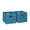 2 Turquoise Bins, variant on 2026 new Turquoise Collapsible Fabric Storage Cubes 2 Pack Foldable Bins with Handles for Closet Bedroom Playroom Home Storage
