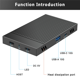 thumbnail image 4 of Carcasa para HDD M.2 NVMe de doble bahía, estación de acoplamiento HUB de 10 Gbps Gen2, accesorios para HDD, 4 of 8