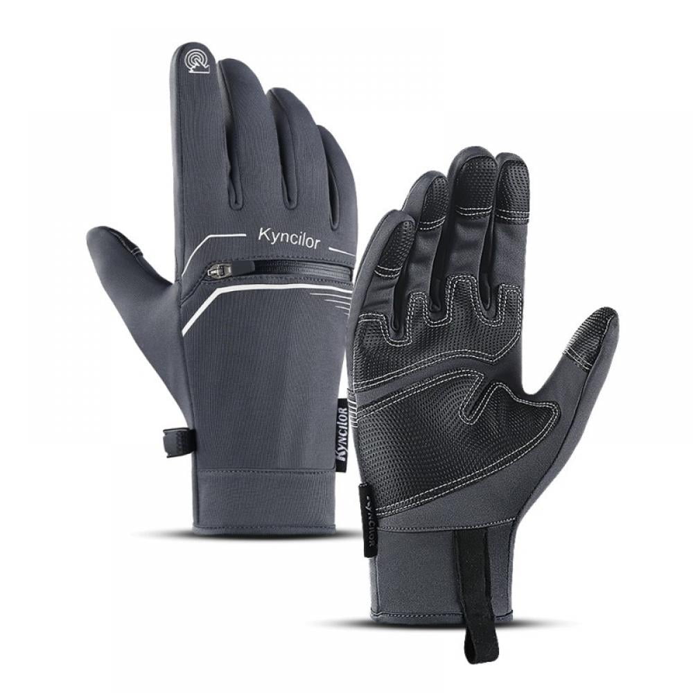 MEROTABLE Winter Warm Gloves Touchscreen Cold Weather Driving Gloves Windproof AntiSlip Sports