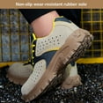 thumbnail image 6 of Safety Trainers Men Women Safety Shoes Steel Toe Cap Trainers Lightweight Breathable Work Shoes Non Slip Work Trainers, 6 of 7
