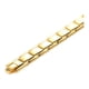 thumbnail image 3 of Pulsera de salud magnética Terapia de energía Brazalete desmontable Cadena de mano (Oro), 3 of 5