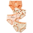 thumbnail image 4 of CAIXIA Girls Underwear Pack Cotton Toddler Breathable Comfortable Girls Underwear 4 Pack Soft Stretchy Elastic Waistband For Toddler Kids Everyday Seasonal Wear 4PCS,7-8 Years, 4 of 4