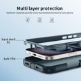 thumbnail image 3 of Dteck Magnetic Case for iPhone 16 Plus,Shockproof TPU Matte PC Case 360° Rotatable Ring Holder Kickstand Compatible with Mag Safe Back Cover,Blue, 3 of 8