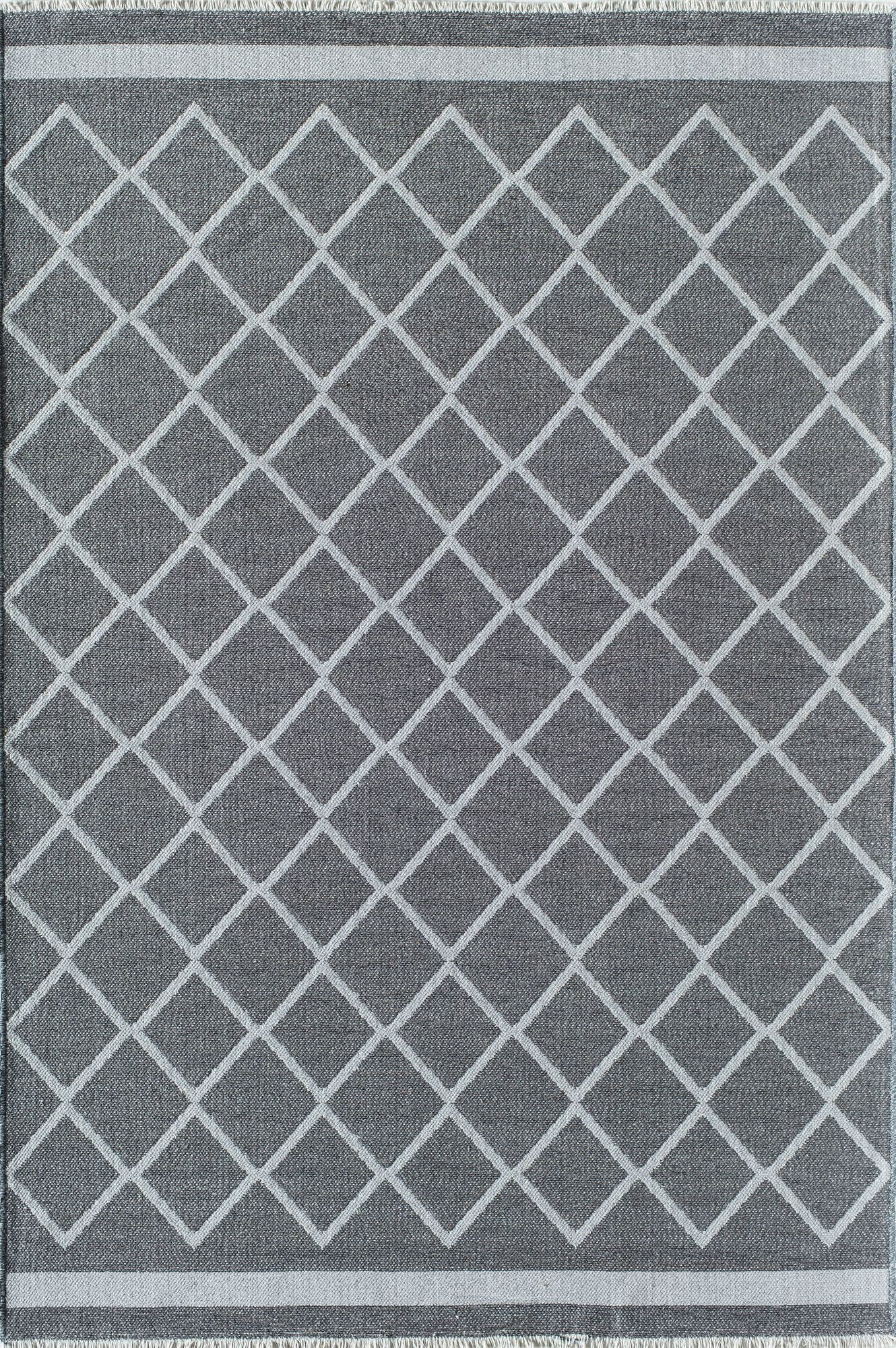 Harley HD10B Imperial Platinum Silver Transitional Vintage Gray Area Rug, 2'6" x 8'