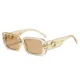 thumbnail image 2 of Gafas de sol cuadradas de estilo europeo y americano para hombre y mujer, moda de pasarela, red de calle roja, nuevas, 2 of 5