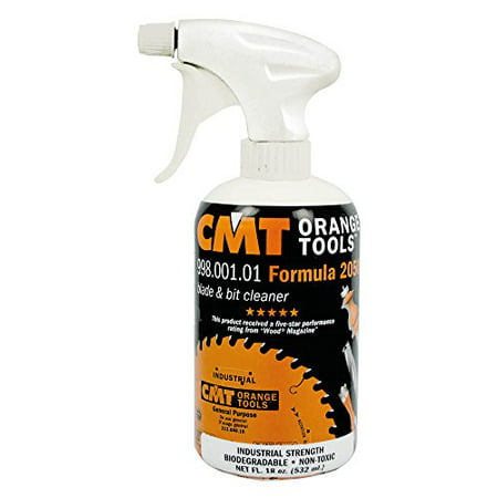 Blade and Bit Cleaner Removes Pitch Resin and Adhesive by CMT - 18 Oz (Best Way To Remove Resin)