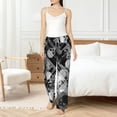 thumbnail image 6 of Lsque Seamless Pattern With Skulls Print Women's Pajama Pants, Lounge Pant - Comfortable Home Wear,Elastic Waistband, Stylish Design-Medium, 6 of 9