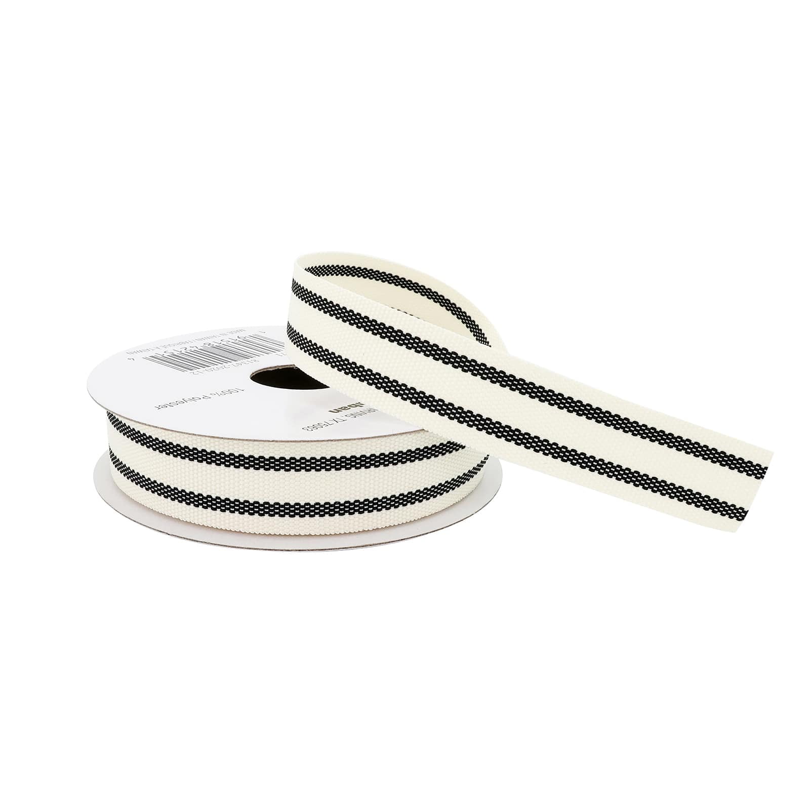 12 Pack: 5/8" x 5yd. Ticking Striped Grosgrain Ribbon by Celebrate It