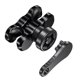 thumbnail image 2 of 6CM Anti-Theft Aluminum Alloy Double Socket Arm Compatible with Mounts Ball Component Bike Motorcycle Phone Holder, 2 of 5