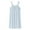 Light Blue, variant on Lmnyox Summer Casual Mini Dress Sleeveless Wide Strap Dress Lightweight Vacation Beach Sundress