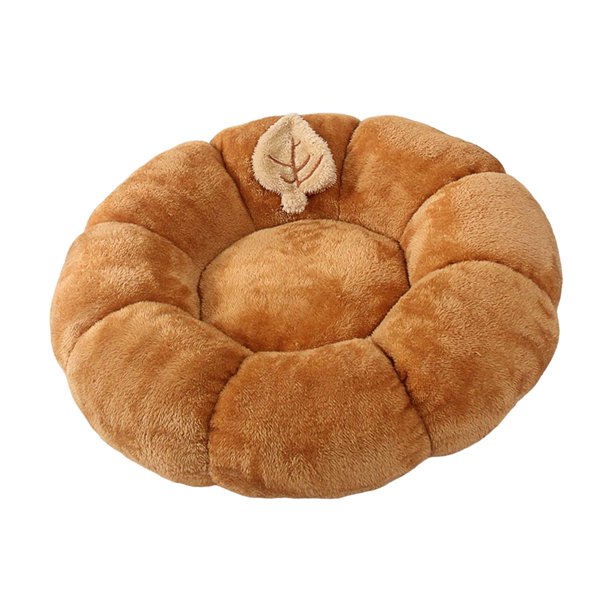 Cama para gatos, cojín antideslizante para tienda de campaña para gatitos, manta calmante para dormir lavable, nido cálido marrón Yuyangstore gatos perros cama