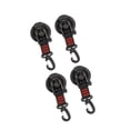 thumbnail image 2 of Ganchos de ventosa de vacío de 4 piezas, resistentes y de gran potencia, con gancho de seguridad para Rojo, 2 of 9
