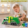 thumbnail image 5 of JoyStone  Garbage Truck Toy with Openable Cover for Bump & Go Mode,  Interactive Trash Truck for Kids Ages 3+, 5 of 6
