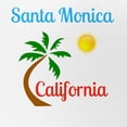 thumbnail image 2 of CafePress - Santa Monica California Palm Tree And - Adjustable Unisex Printed Trucker Hat with Mesh Back, 2 of 10