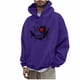 thumbnail image 2 of Sudadera con capucha para mujer, estampada, cuello redondo, manga larga, sudadera con capucha, camiseta, blusa, blusa de poliéster para hombre, 2 of 5