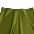 thumbnail image 4 of Aloohaidyvio Pleated Skirts for Women Plus Size,Womens Solid Color Sexy Half-body Skirt, Summer Ice Silk High Waist Hip Long Skirt, 4 of 6