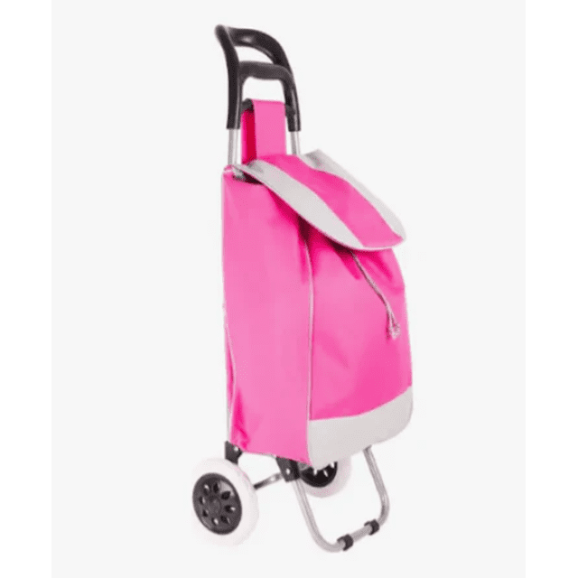 Carrito de Mandado Plegable 60l Rosa Pegaso