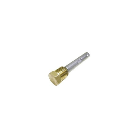 Radiator Drain Petcock MACs Auto Parts 44-379337 Cooling System Zinc Anode, Fits In Radiator In Place Of Petcock ()