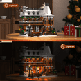 thumbnail image 4 of Bailey House Building Blocks Kit Wonderful Life Christmas Holiday Gift for Friends and Families (1549Pcs), 4 of 7