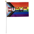 thumbnail image 3 of Way To Celebrate 4-Piece Pack Rainbow Mini Flag, 3 of 5