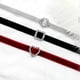 thumbnail image 2 of Velvet Gothic Choker Necklace single layer punk chokers for girls, 2 of 3