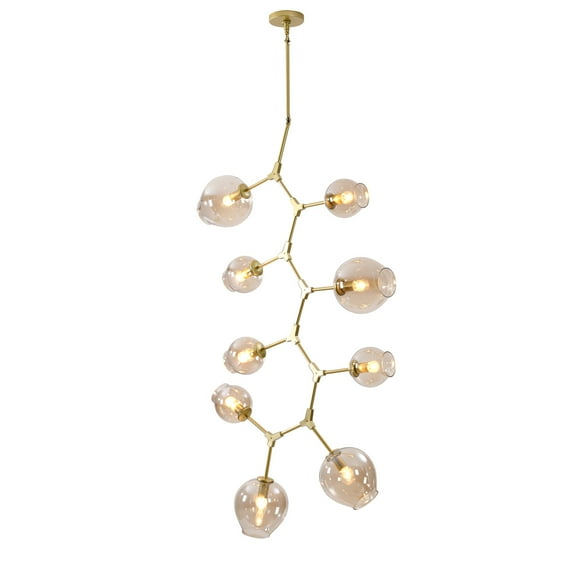Design Living Chandelier, Gold