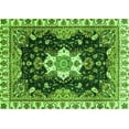 thumbnail image 1 of Ahgly Company Indoor Rectangle Geometric Green Traditional Area Rugs, 2' x 4', 1 of 4