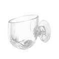 thumbnail image 2 of Ludlz Creative Aquarium Fish Tank Glass Plant Cup Red Worm Feeding Container Holder, 2 of 5