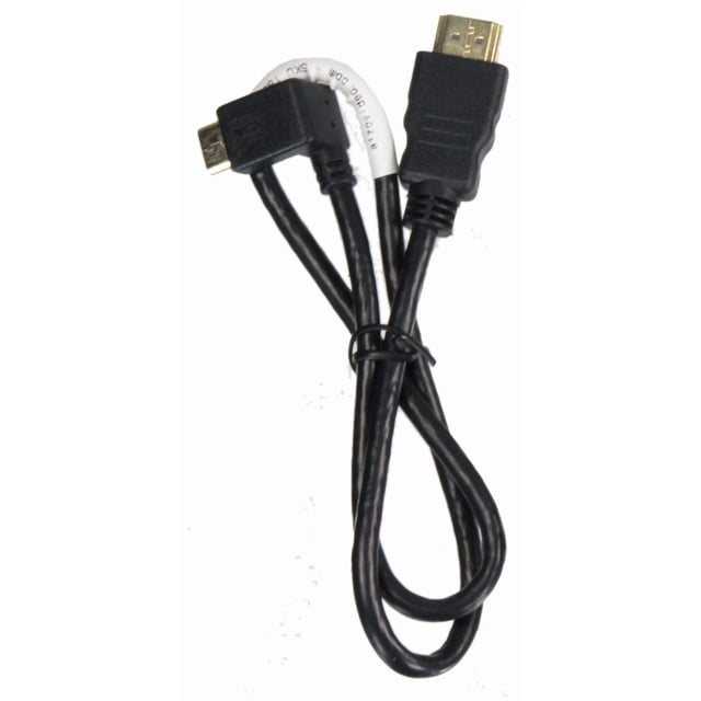 ALZO Câble HDMI Court 2, Blanc pour la Plupart des Appareils Photo Reflex