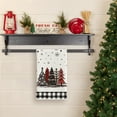 thumbnail image 6 of Sm:)e Festive Kitchen Towels Holiday Decor Buffalo Plaid Polyester Dish Towels (4 Count), 6 of 7
