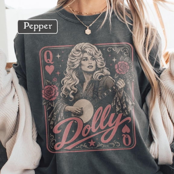 Dolly Vintage Country Music Queen T-Shirt