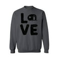 thumbnail image 1 of Awkward Styles Love Crewneck Sweater Love Camping Unisex Crewneck Camper Sweater for Men I Love Camping Crewneck for Women Camping Clothes Love Camping Crewneck Campers Gifts Sweater for Camper, 1 of 5