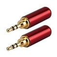 thumbnail image 4 of STARTIST 2.5mm 3 Poles Male Plug Aluminum Stereo Plug Wire Connector Plug Earphone, 4 of 7