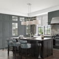 thumbnail image 5 of Livex Lighting - Meridian - 3 Light Linear Chandelier in Modern Style - 14, 5 of 14