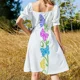 thumbnail image 5 of Vestido sin mangas de mariposas ropa de verano para mujer vestidos para eventos especiales vestidos para mujer Vestido, 5 of 7