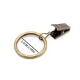 thumbnail image 2 of Cqxid Hooks Under $5 1 Inch Metal Curtain Clip Rings In Gunmetal Set Of 20, 2 of 2
