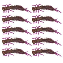 Guozer Realistic Insects Fish Bait 10PCS Imitation Insects Fish Bait Portable Fishing Accessories Lifelike Insects Fish Bait Brightly Colored Insect Lures