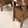 thumbnail image 3 of Sauder Trestle Executive Desk, Vintage Oak, 424127, 3 of 9