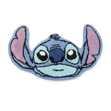 Stitch Kids Tufted Rug, 27" x 18", Cotton, Blue, Disney