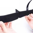 thumbnail image 4 of 5-10Meters Adjustable Fastening Hook And Loop Straps 2/2.5cm Width With Buckles Free Cut Length Straps For Organizer Or Storage 10mx2cm with buckles black, 4 of 6